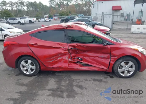 2011 Hyundai Elantra Gls (Ulsan Plant) z USA, uszkodzony, nr VIN KMHDH4AE6BU086272